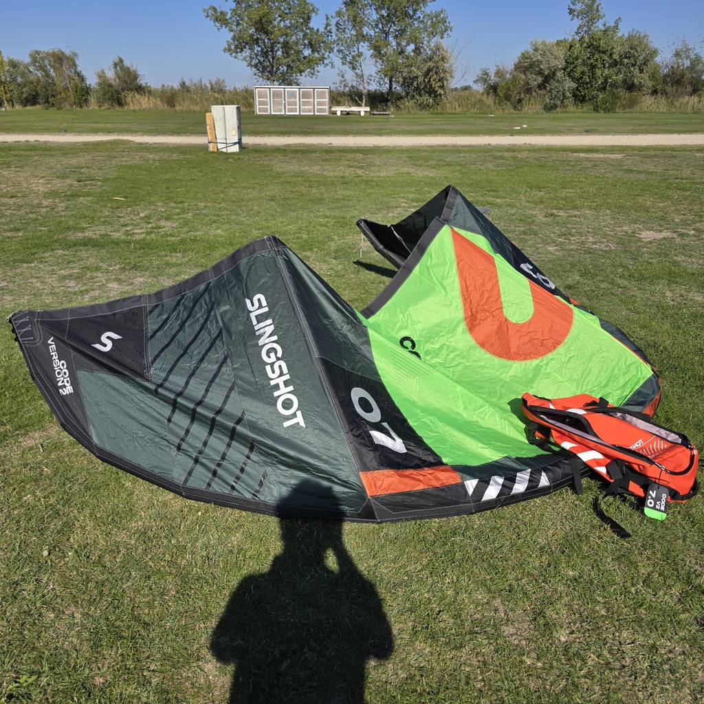 Gebraucht Slingshot Code V2 2025 Kite 7m Green_6