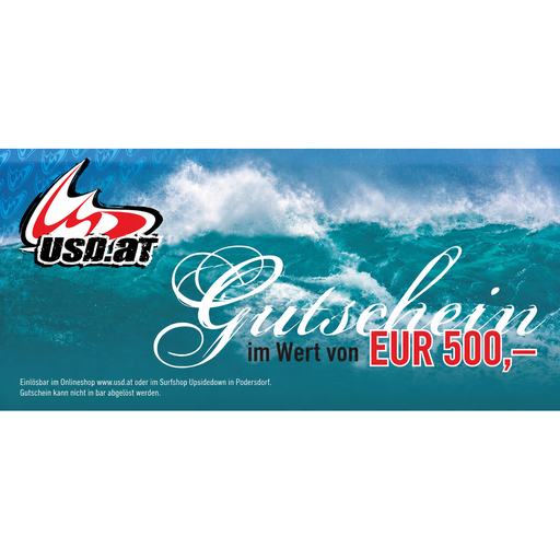 USD Geschenkgutschein 500 €