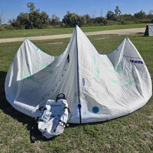 [P0175093-C05:undyed-Duotone-2026-10-GEB01] Gebraucht Duotone Neo Concept Blue 2026 Kite 10 m² Undyed