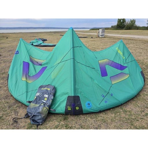 [P0175087-C12:green/purple-Duotone-2026-9-GEB02] Gebraucht Duotone Evo SLS 2026 Kite 9 m² Green/Purple 02