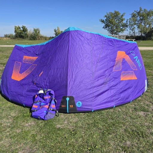 [P0175081-C16:green-Duotone-C17:purple-2026-12-GEB01] Gebraucht Duotone Evo 2026 Kite 12 m² Purple